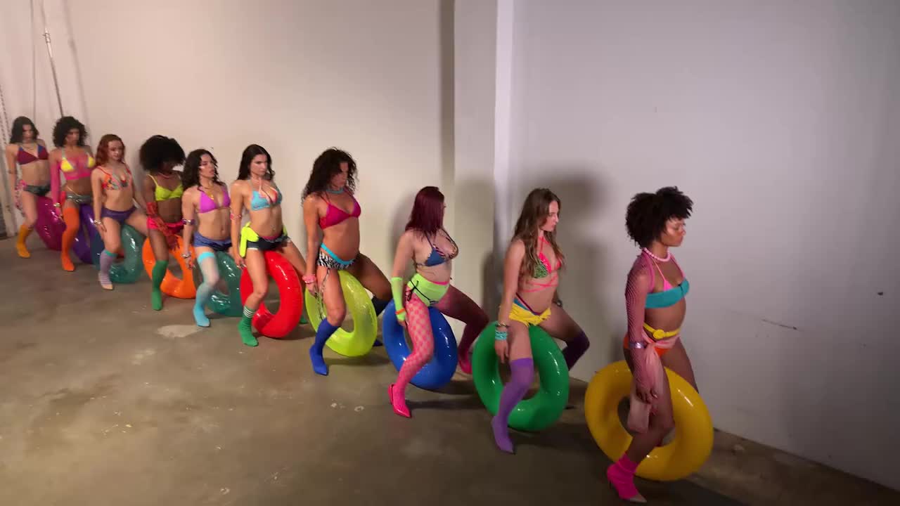 MTO QNT choreography rehearsals and behind the scenes